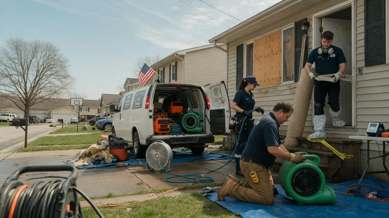 Water Damage Restoration in Montgomery, MN near me